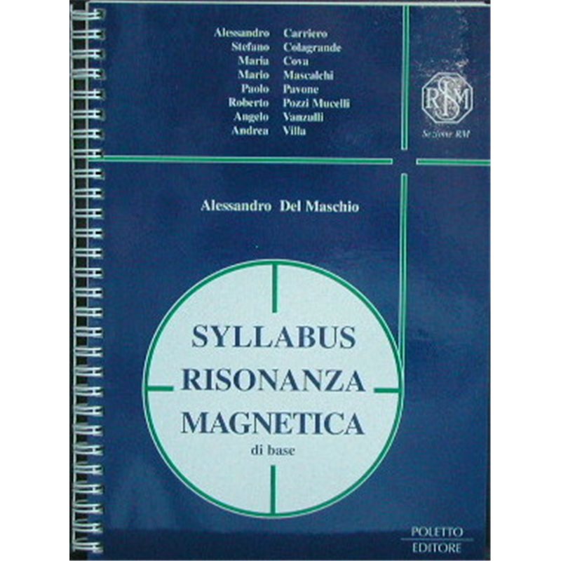 SYLLABUS RISONANZA MAGNETICA DI BASE