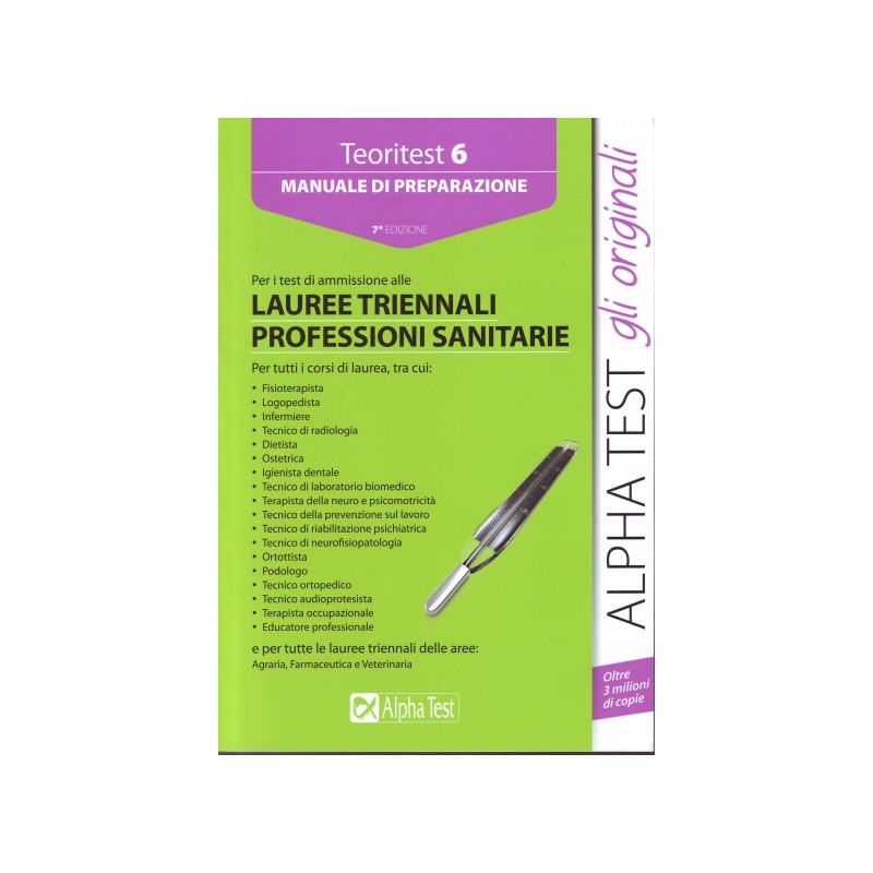 Teoritest 6. Manuale di preparazione - Nuova edizione 2012