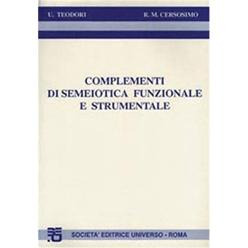 Complementi di semeiotica funzionale e strumentale