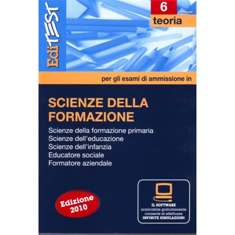 Editest 6 - Scienze della formazione - Teoria - con software di simulazione