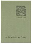 IL DARWINISMO IN ITALIA.