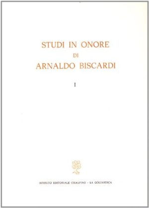 Studi in onore di Arnaldo Biscardi: 1
