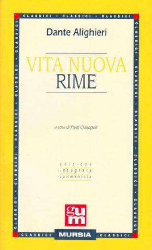 Vita nuova-Rime