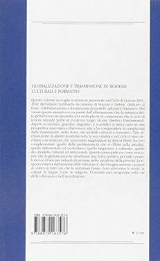 Globalizzazione e trasmissione di modelli culturali e formativi (2001-2002)