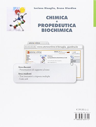 Chimica e propedeutica biochimica - immagine 2