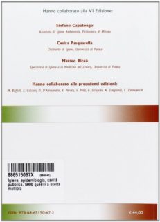 Igiene, epidemiologia, sanità pubblica. 5000 quesiti a scelta multipla