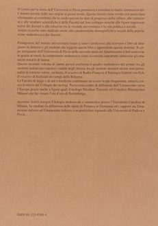 Lauree pavesi nella seconda metà del '400: 2