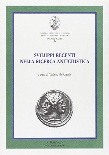 Sviluppi recenti nella ricerca antichistica - immagine 3