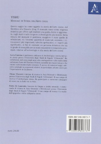 Yishu. Manuale di storia dell'arte cinese