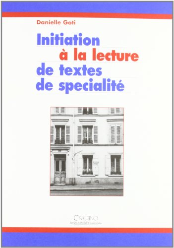 Initiation à la lecture de textes de specialité - immagine 3