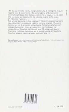 Filosofia e paradosso. Il pensiero di Hölderlin e il problema del linguaggio da Herder a Hegel