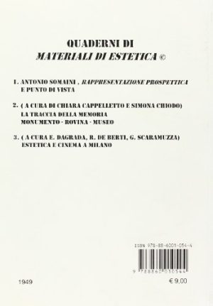 Esperienza e rappresentazione dello spazio architettonico
