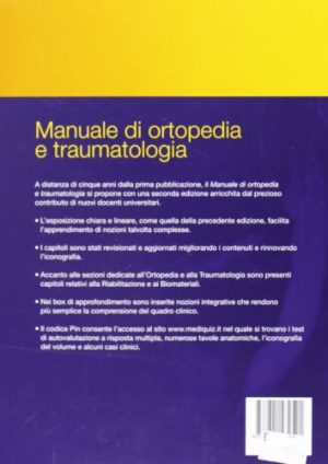 Manuale di ortopedia e traumatologia