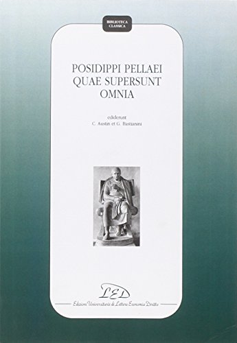 Posidippi Pellaei quae supersunt omnia - immagine 3