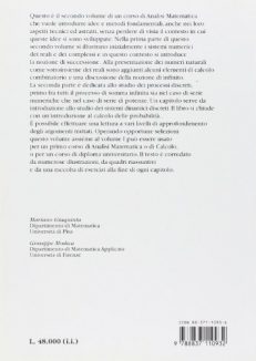 Analisi matematica: 2