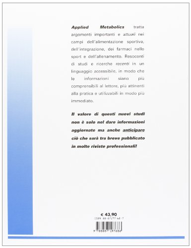 Applied metabolics. Rendiamo utile la scienza: 5
