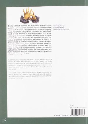 Assicurazione di qualità nel laboratorio chimico. Validazione dei metodi di analisi. Con CD-ROM