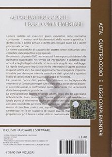 ACTA. Quattro codici e leggi complementari. DVD-ROM