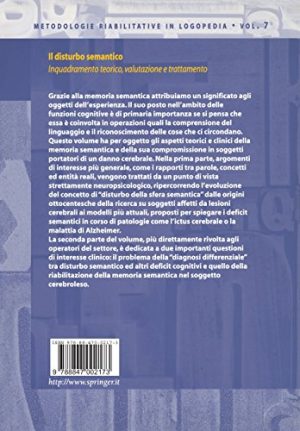 Il disturbo semantico. Inquadramento teorico, valutazione e trattamento