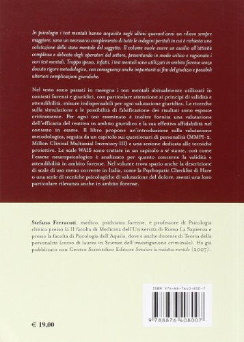 I test mentali in psicologia giuridica e forense