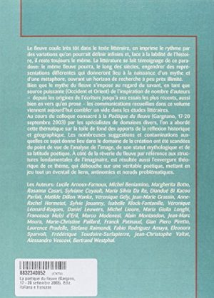 La poetique du fleuve (Gargano, 17-20 settembre 2003). Ediz. italiana e francese