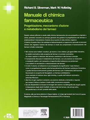Manuale di chimica farmaceutica. Progettazione, meccanismo d'azione e metabolismo dei farmaci
