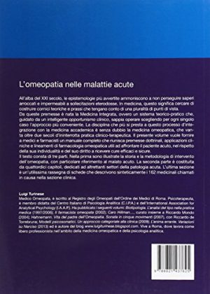 L'omeopatia nelle malattie acute