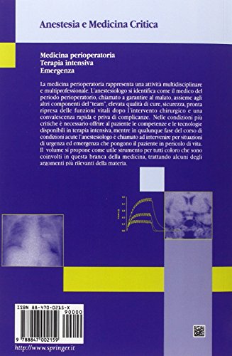 Medicina perioperatoria. Terapia intensiva. Emergenza - immagine 2