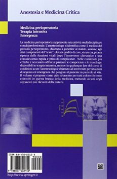 Medicina perioperatoria. Terapia intensiva. Emergenza