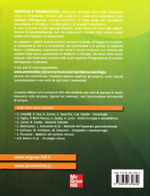 Core curriculum. Ortopedia e traumatologia