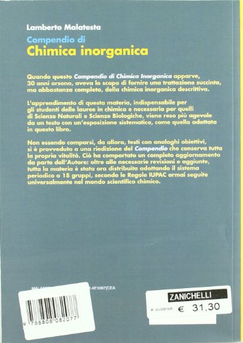 Compendio di chimica inorganica