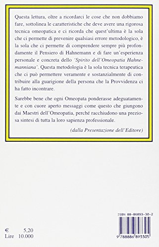 Gli errori da non fare nella prescrizione omeopatica - immagine 2