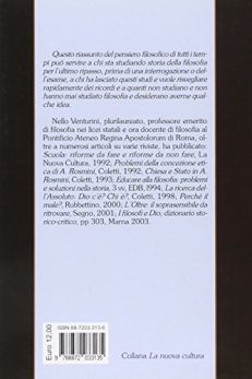 Storia del pensiero filosofico. Sintesi storica e tematica con dizionarietto filosofico
