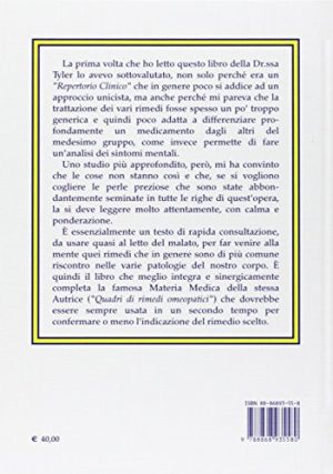 Indicazioni cliniche dei più comuni rimedi omeopatici