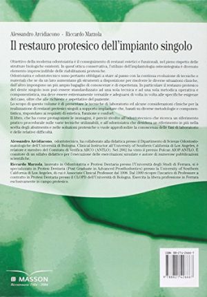 Il restauro protesico dell'impianto singolo