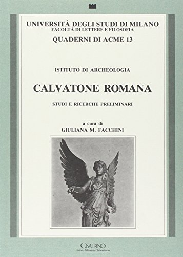 Calvatone romana. Studi e ricerche preliminari - immagine 3