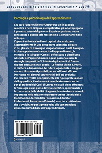 Psicologia e psicobiologia dell'apprendimento