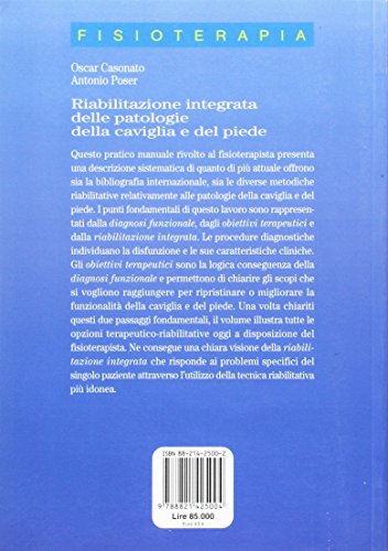 Riabilitazione integrata delle patologie della caviglia e del piede