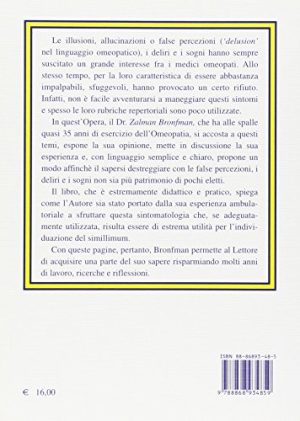 Illusioni, sogni e deliri in omeopatia