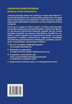 Comuni patologie sistematiche. Guida per il team odontoiatrico
