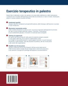 Esercizio terapeutico in palestra. Manuale pratico illustrato