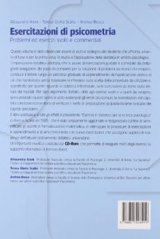 Esercitazioni di psicometria. Problemi ed esercizi svolti e commentati. Con CD-ROM