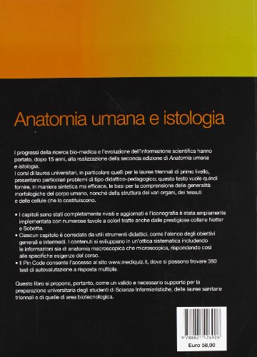 Anatomia umana e istologia