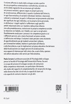 Socializzazioni. La costruzione delle competenze relazionali dall'infanzia alla preadolescenza