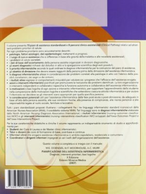 Piani di assistenza infermieristica. Linee guida per un'assistenza personalizzata