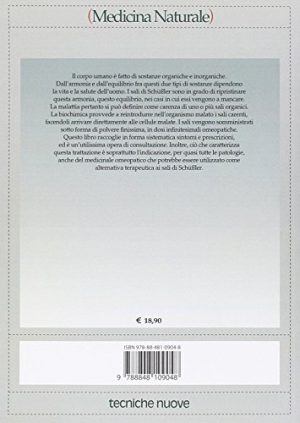 I sali della vita. I principi della biochimica secondo Schübler, con notazioni omeopatiche