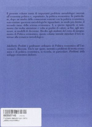 Problemi metodologici della politica economica