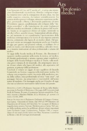 Ars et professio medici. Humanitas. misericordia, amicitia nella medicina di ieri e di oggi