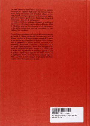 Gli istituti romanistici come storia e vita del diritto
