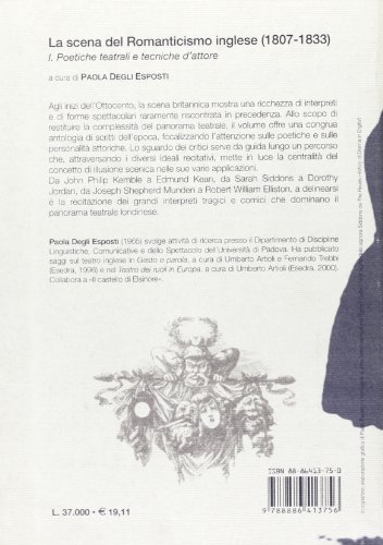La scena del Romanticismo inglese (1807-1833)
